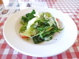 イタリア食堂　セットのサラダ